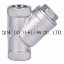 Y Type Strainer Threaded 800psi/Pn40 Wcb/CF8/CF8m/CF3m ANSI B2.1/ BS21/ISO7/1